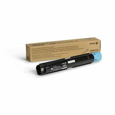Xerox Original Extra High Yield Laser Toner Cartridge - Cyan -, XER106R03740