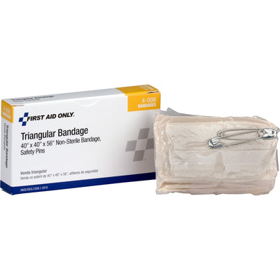 First Aid Only 40" Triangular Bandage, Off White, FAO4-006