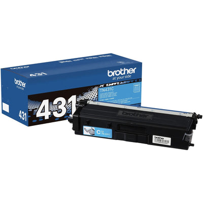 Brother Original Standard Yield Laser Toner Cartridge - Cyan -, /BX 4BX/CT — view 1