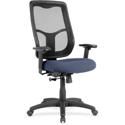 Eurotech Apollo High Back Synchro Task Chair, 26" x 46", Dillon Ocean, Arm Width Adjustment, EUTMTHB94010