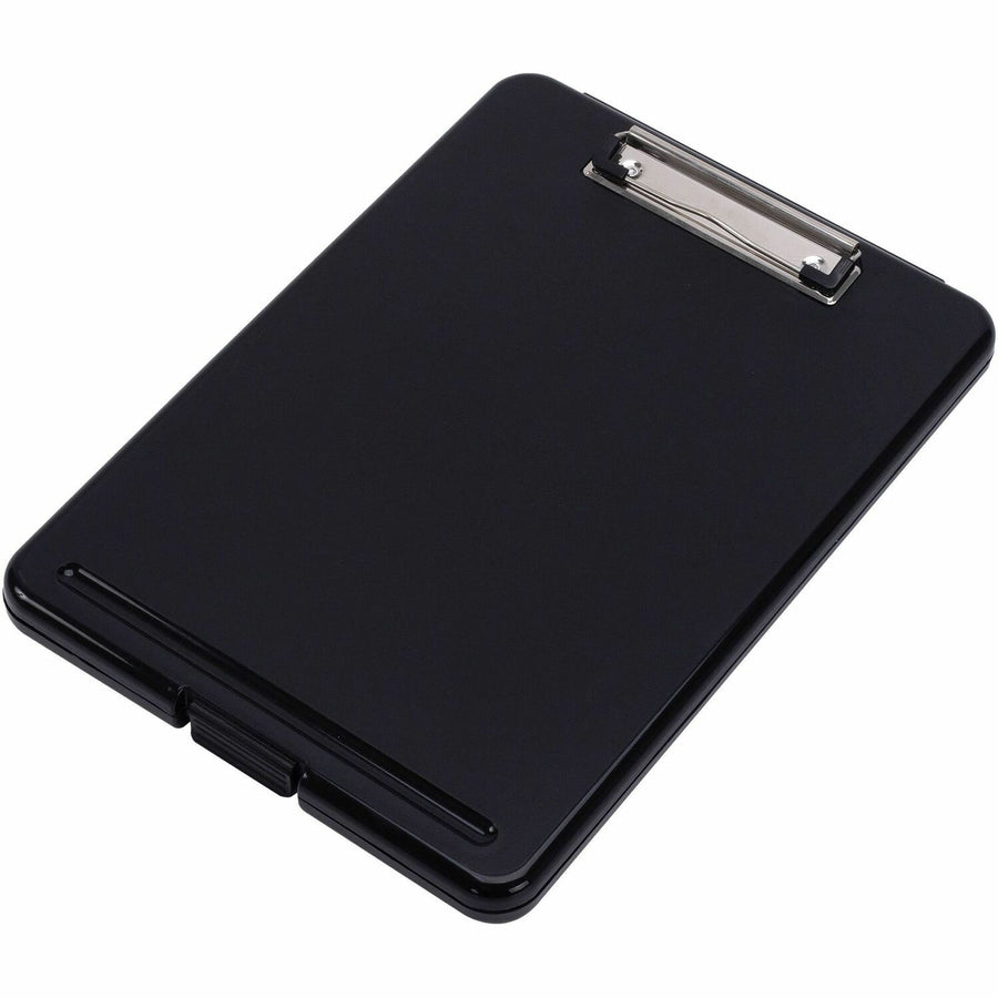Business Source Storage Clipboard, 9" x 13", Black, 12 / Carton, BSN37513CT