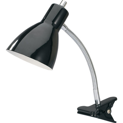 Lorell LED Clip-on Desk Lamp, Black, LLR99963