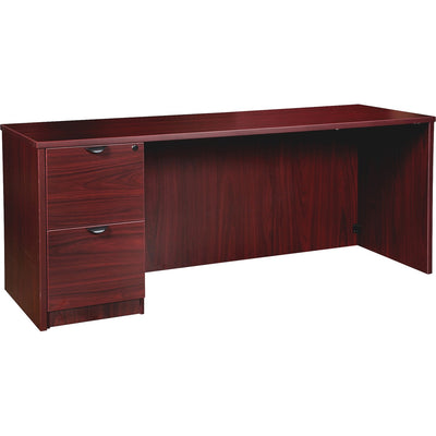 Lorell Prominence 2.0 Left-Pedestal Credenza, Other, LLRPC2472LMY