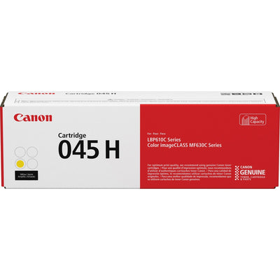 Canon 045 Original High Yield Toner Cartridge - Yellow -, /CT — view 1