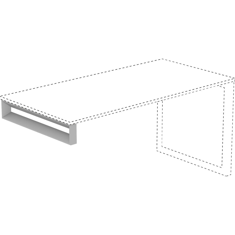 Lorell Relevance Series Short Side Leg Frame, 5.5" Height x 29.1" Width, Leveler, LLR16207