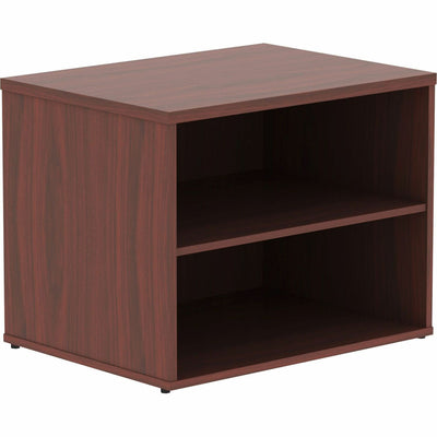 Lorell Relevance Series Storage Cabinet Credenza w/No Doors, Brown, LLR16214
