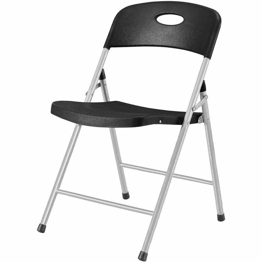 Lorell Heavy-duty Translucent Folding Chairs, 19.8" x 31", Versatile, 4 / Carton, LLR62529