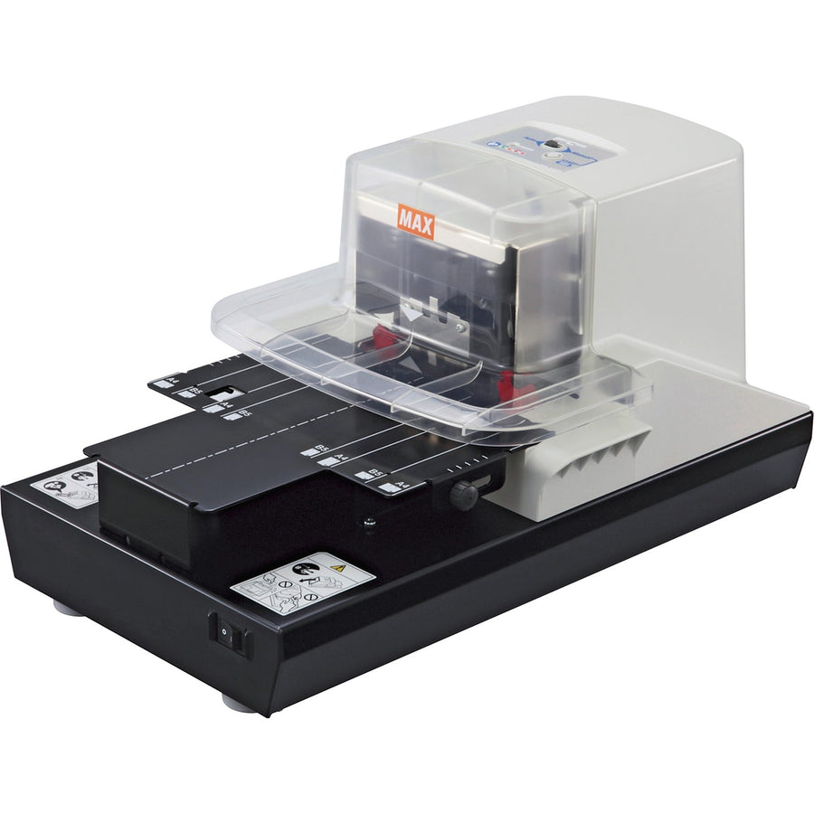 MAX Electronic Stapler, White — view 1