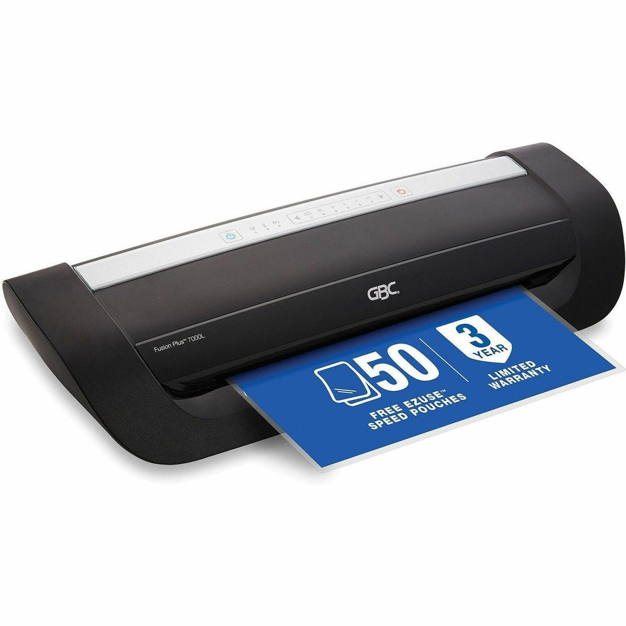 GBC Fusion 7000L 12" Laminator, Fusion Plus, 9.4" x 5.9", Black, Jam Detection, GBC1703098