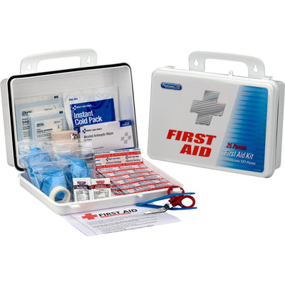 First Aid Only Aid Kit, White, FAO60002