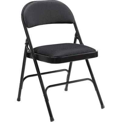 Lorell Padded Folding Chairs, 4 / Carton, LLR62532