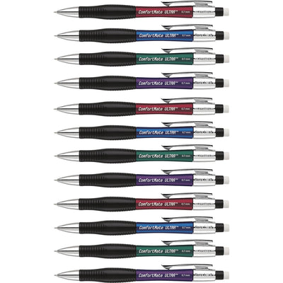Newell Paper Mate Comfortable Ultra Mechanical Pencils, 0.7 mm, #2, 1 Dozen, PAP1738798DZ