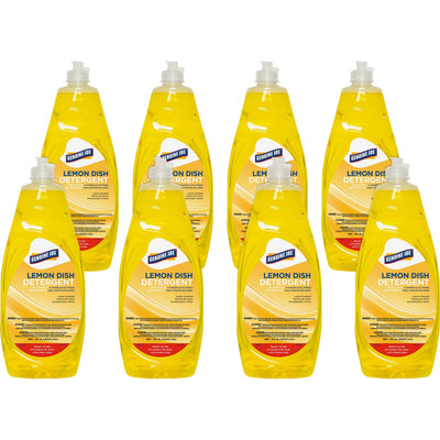 Genuine Joe Dish Detergent, Yellow, 8 / Carton — view 1