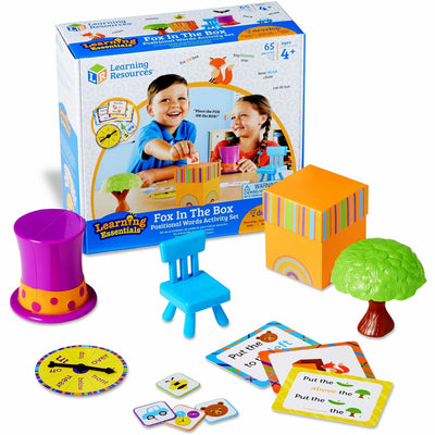 Learning Resources Fox In The Box Word Activity Set, Multi, 4EA/CT — view 1