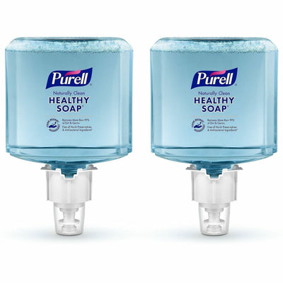 Gojo PURELL ES4 Refill HEALTHY SOAP Foam, Blue, 2 / Carton — view 1