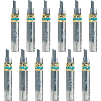 Pentel Super Hi-Polymer Leads, 0.7 mm, 12 / Box — view 1