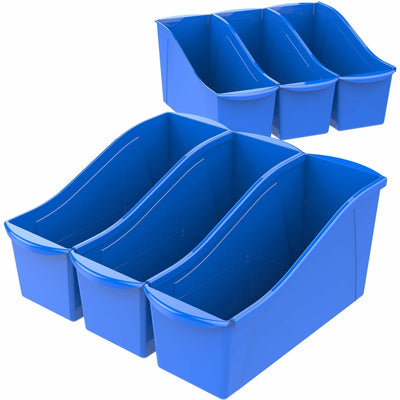 ERA Group Storex Storex Multiuse Bins Blue 6/pkg, 6 / Carton, STX71101U06C