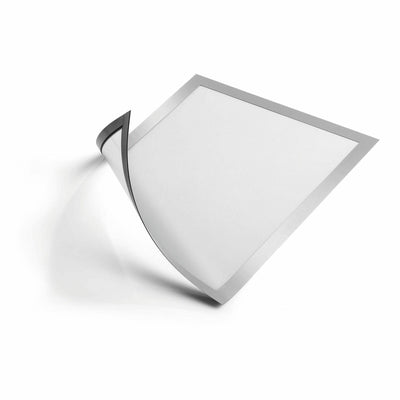Durable Office DURAFRAME Document Frame, Silver, 2 / Pack, DBL477123