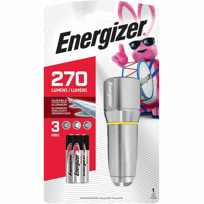 Energizer Vision HD Compact Flashlight, Chrome, Metal, Low Mode, EVEEPMHH32E
