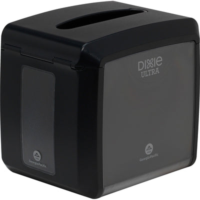 Georgia Pacific . Dixie Ultra Tabletop Interfold Napkin Dispenser, Black, 275 x Napkin, GPC54527A