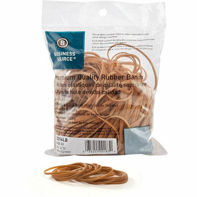 Business Source Rubber Bands, Natural, 1 Pack — view 1