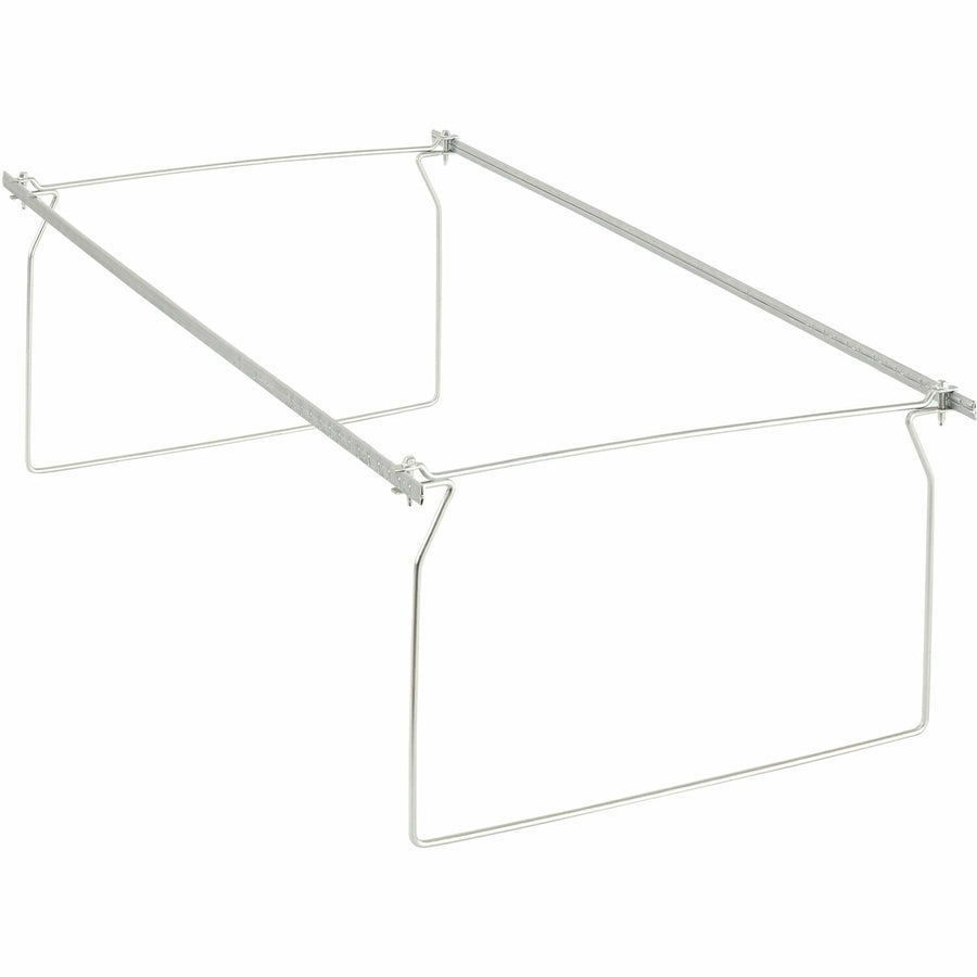 Business Source Premium File Folder Frames, Stainless Steel, 6 / Box — view 1