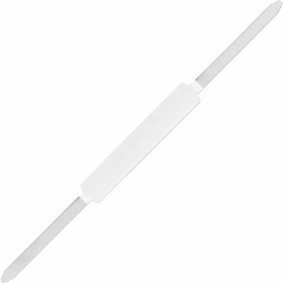 Business Source Self-adhesive Folder Fasteners, Silver, 100 / Box, BSNSA21