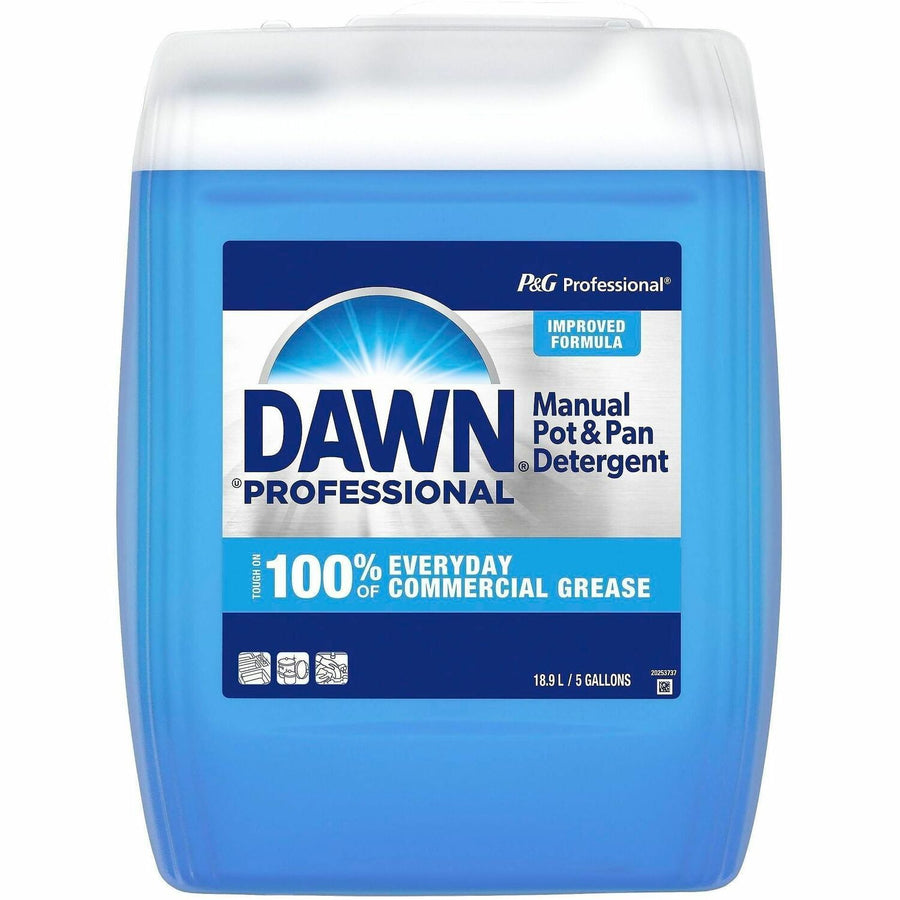 Dawn Manual Pot & Pan Detergent, Translucent Blue, Long Lasting, PGC70681