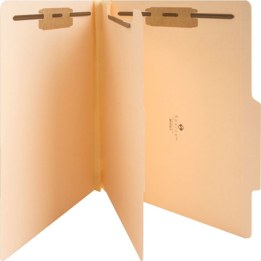 Business Source Letter Recycled Classification Folder, 8 1/2" Width x 11" Length, 10 / Box — view 1