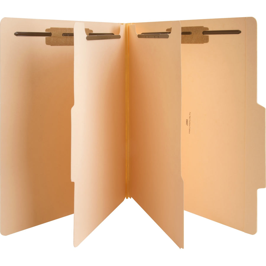 Business Source Classification Folder, 8.5" Width x 11" Length, Bonded Fastener, 25 / Box, BSN95007