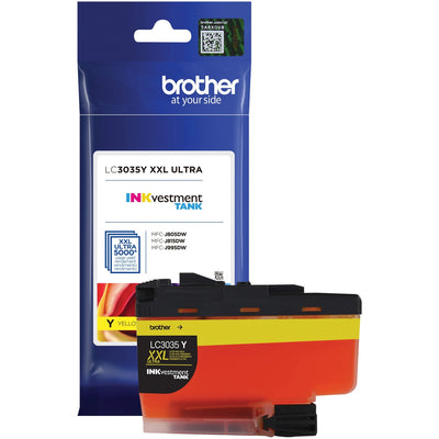 Brother INKvestment Original Ultra High Yield Inkjet Ink Cartridge - Single Pack - Yellow -, /BX 5BX/PK 4PK/CT — view 1