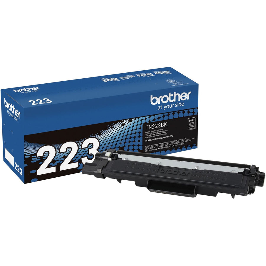 Brother TN-223BK Original Standard Yield Laser Toner Cartridge - Black -, /BX 4BX/CT 42CT/PL — view 1