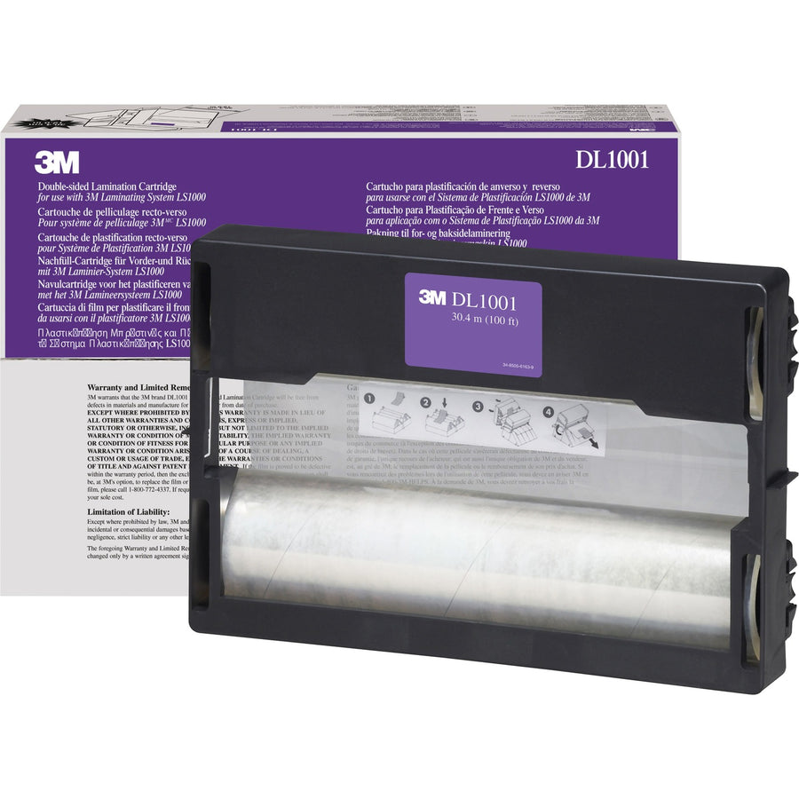 Scotch Cool Laminating System Refills, Clear, Photo-safe, MMMDL1001