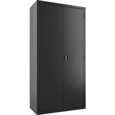 Lorell Fortress Series Wardrobe Cabinet, Black, LLR66966