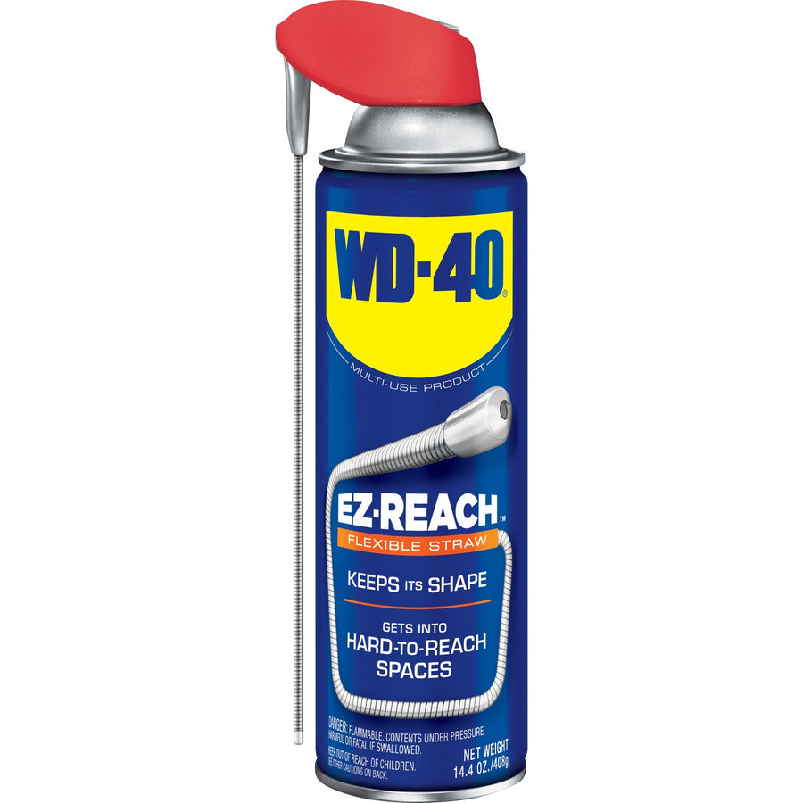 WD-40 EZ Reach Flexible Straw Lubricant, Blue, HCFC-free, WDF49019