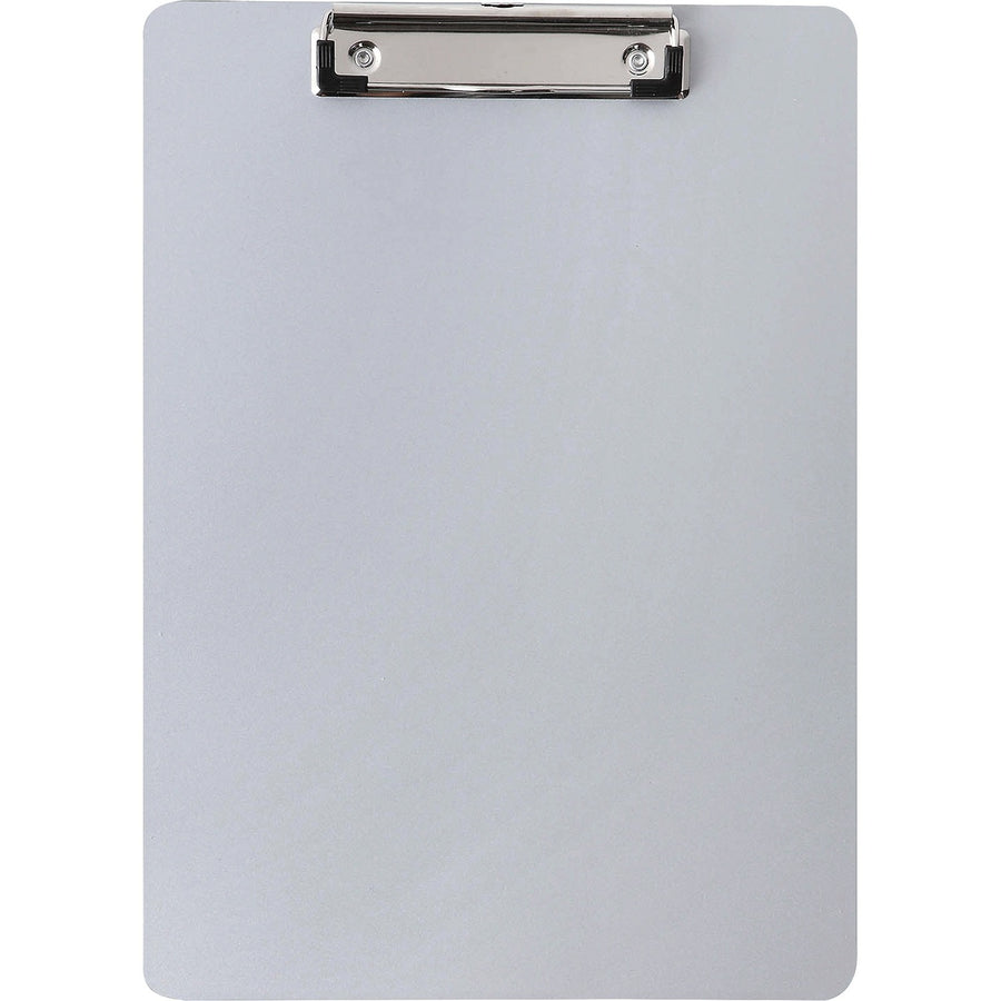 Business Source Plastic Clipboard, Silver, 8 1/2" Width x 11" Length, 24EA/CT — view 1
