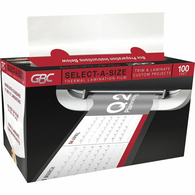 ACCO GBC Select-A-Size Thermal Lamination Film, Clear, 1 Roll, GBC39069