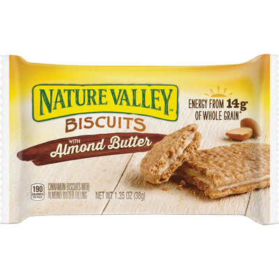 General Mills NATURE VALLEY Flavored Biscuits, 1 Box, GNMSN47879