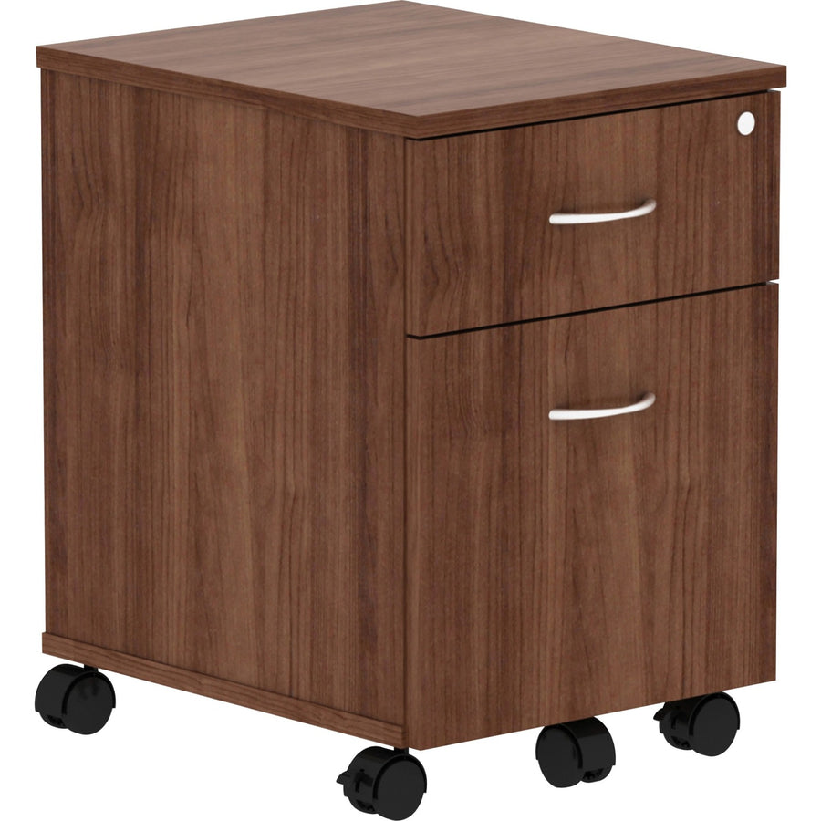 Lorell Relevance Series 2-Drawer File Cabinet, Adjustable Feet, LLR16230