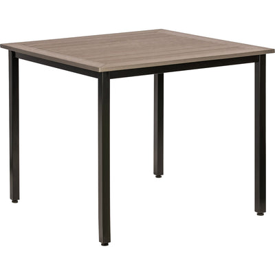 Lorell Faux Wood Outdoor Table, LLR42686