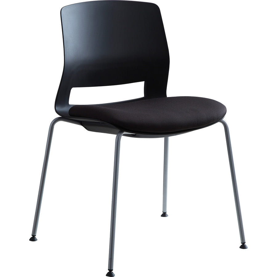 Lorell Arctic Series Stack Chairs, 23.3" x 32.3", Comfortable, 2 / Carton, LLR42948