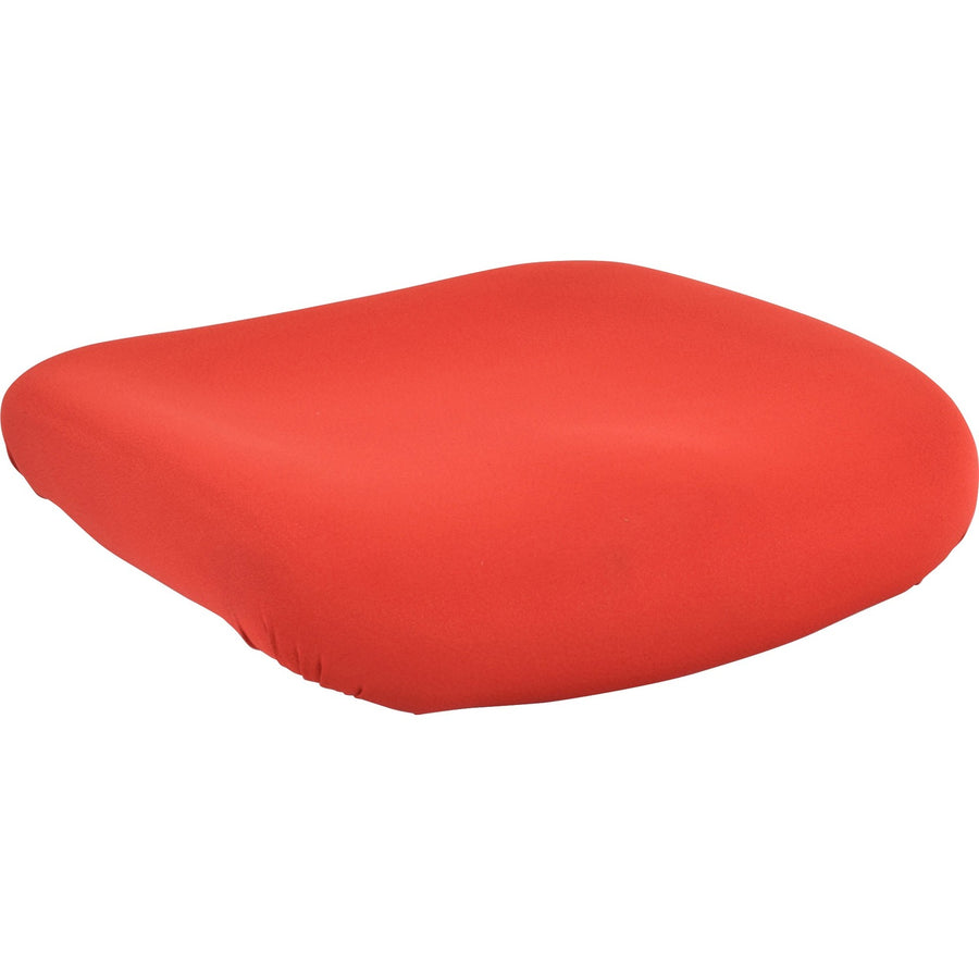 Lorell Padded Seat Cushion for Conjure Executive Mid/High-back Chair Frame, 20.9" x 3", Red, Fabric, Upholstered, LLR62007