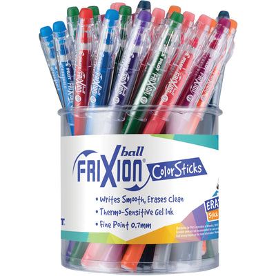 Pilot FriXion ColorStix Ballpoint Pen, 48 / Display Box, PIL57087