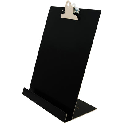 Saunders Document/Tablet Holder Stand, 9.5" x 12.3", Black, Aluminum, SAU22521