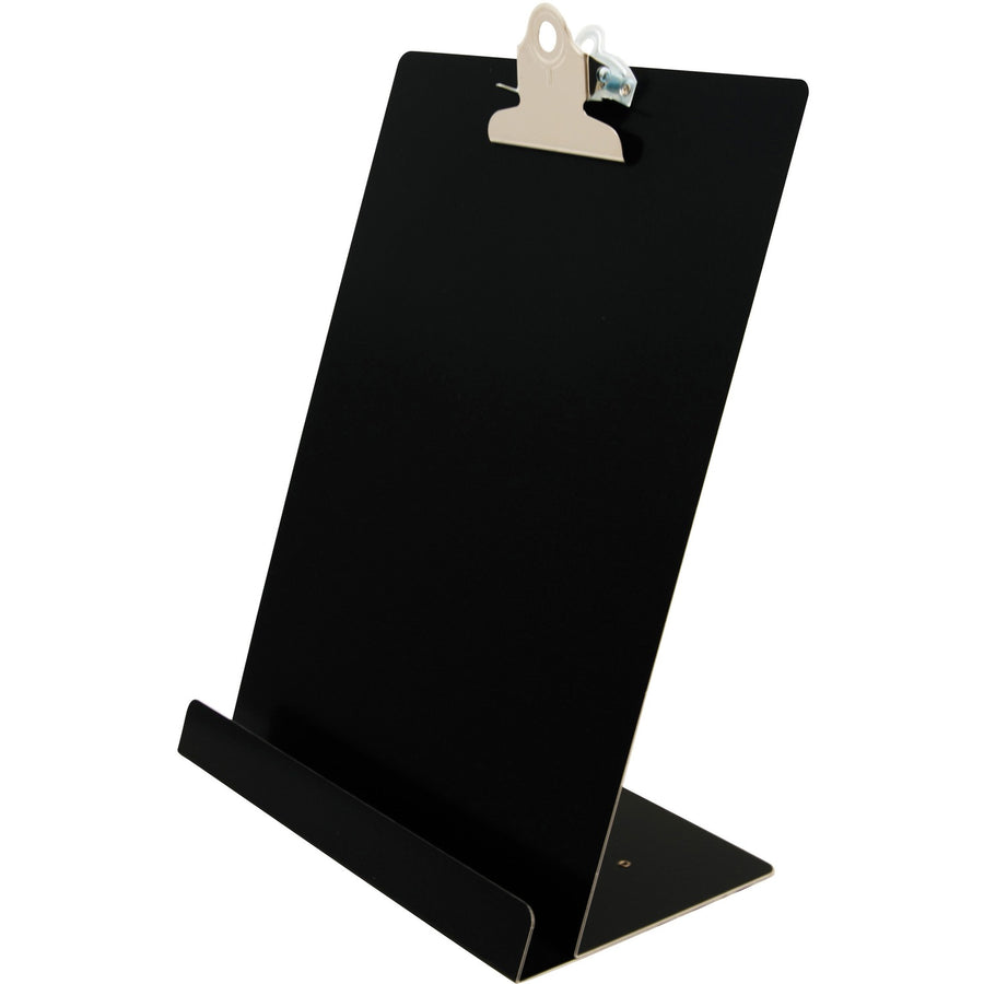 Saunders Document/Tablet Holder Stand, 9.5" x 12.3", Black, Aluminum, SAU22521