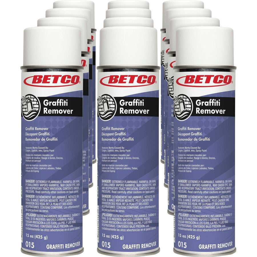 Betco Graffiti Remover, Clear, 12 / Carton — view 1