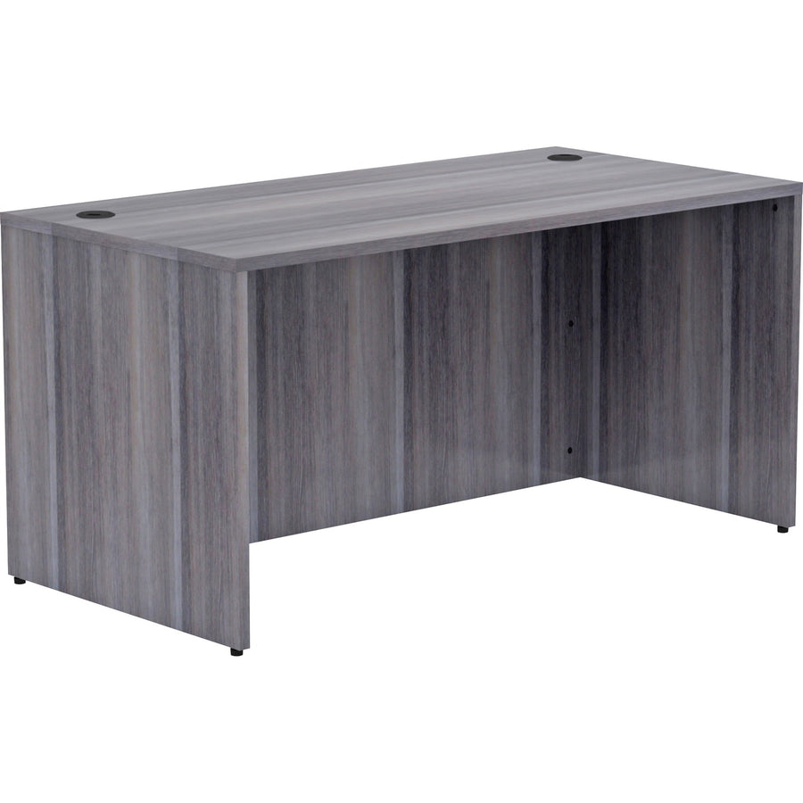 Lorell Essentials Series Rectangular Desk Shell, 1" Thickness - Top, LLR69547