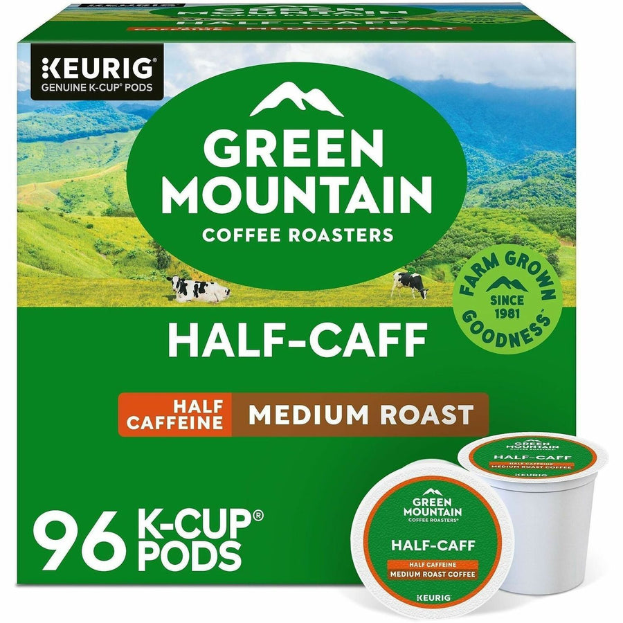 Green Mountain Coffee Roasters® Half-Caff Coffee, 4 / Carton, GMT6999CT