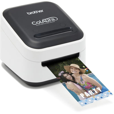 Brother VC-500W Zero Ink Printer - Color - Label Print - USB - Wireless LAN, /BX 8BX/CT 20CT/PL — view 1