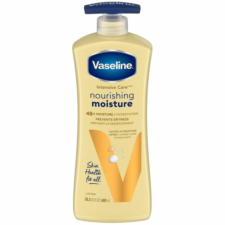 Vaseline Nourishing Moisture Lotion, Intensive Care, 20.30 fl oz, Non-greasy, DVOCB040837